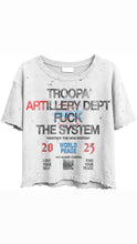 Load image into Gallery viewer, F**K THE SYSTEM OVERSIZED T-SHIRT
